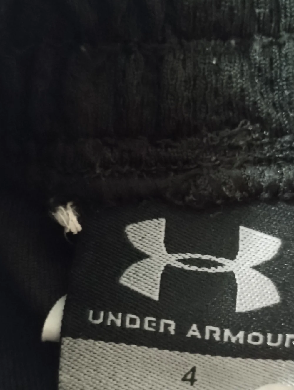 Under Armour Black and Mint Green Boys' Athletic Joggers